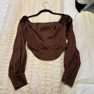 Silky Crop Top
